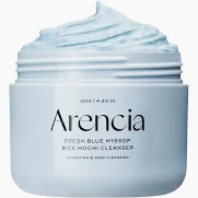 Arencia Blue Hyssop Rice Mochi Cleanser 120g