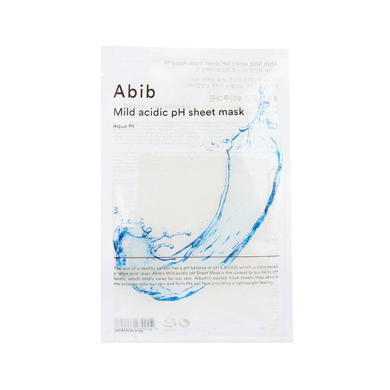 Abib Mild acidic pH sheet mask Aqua fit