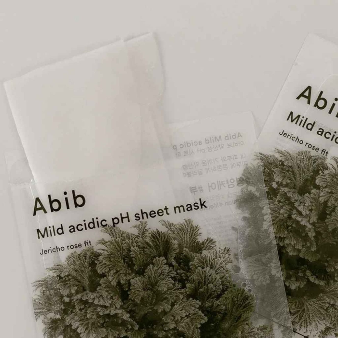 Abib Mild acidic pH sheet mask Jericho rose fit