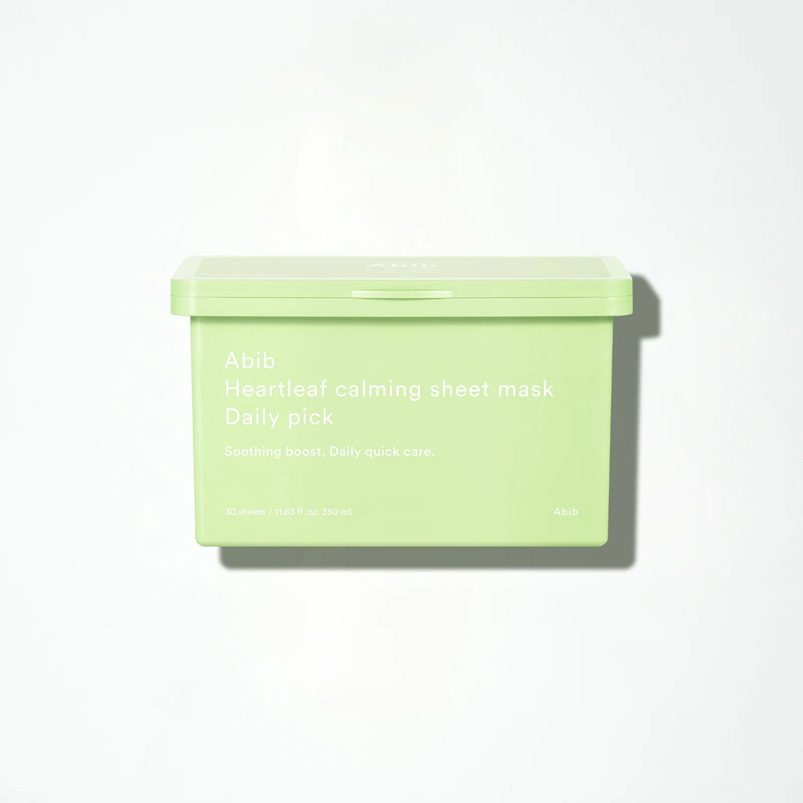 Abib Heartleaf calming sheet mask Daily pick