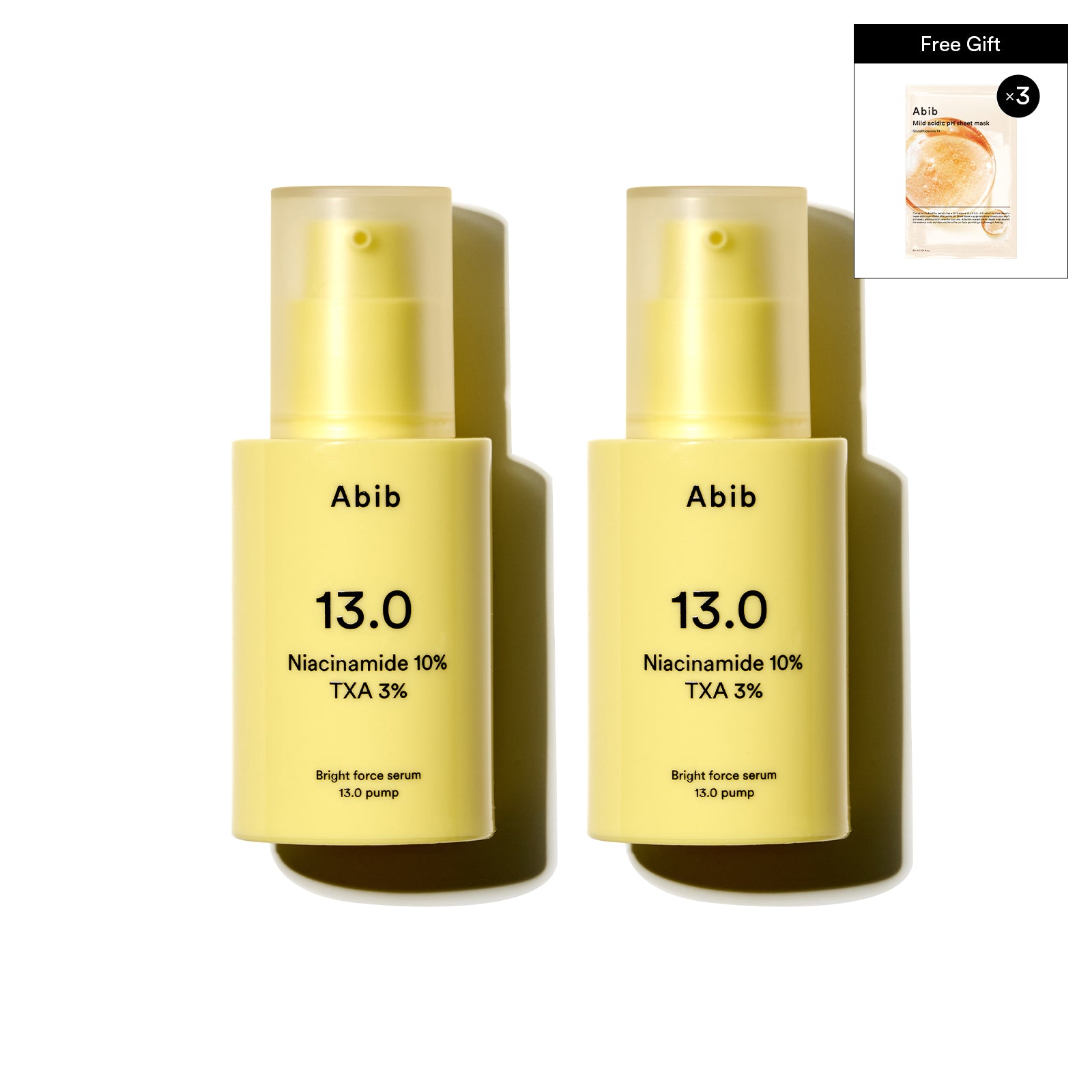 Abib bright force serum 13.0 pump