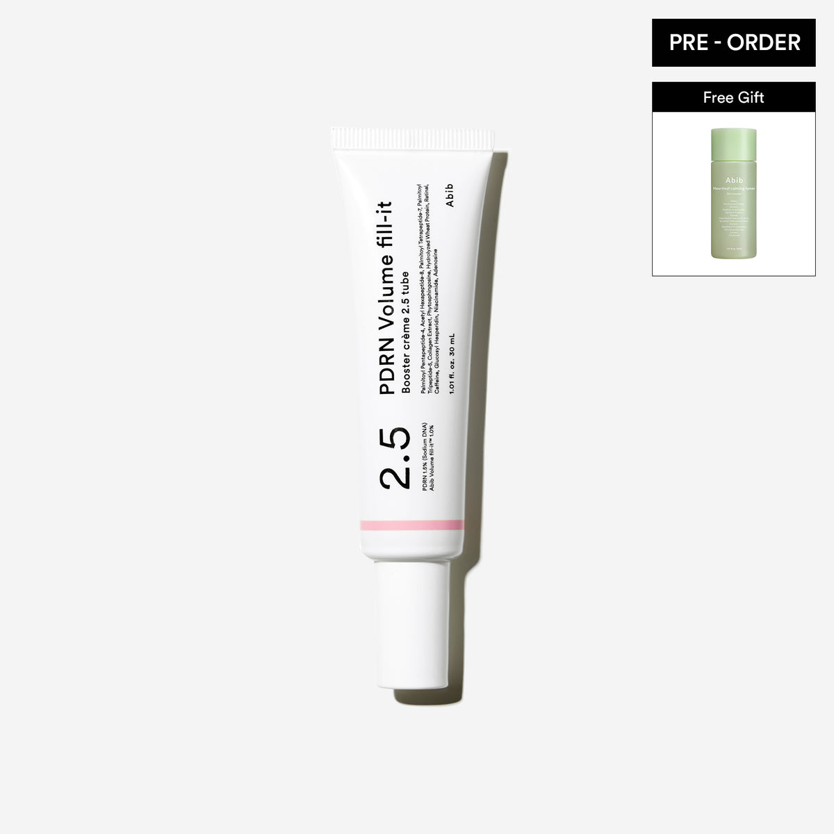 Abib PDRN volume fill-it Booster crème 2.5 tube