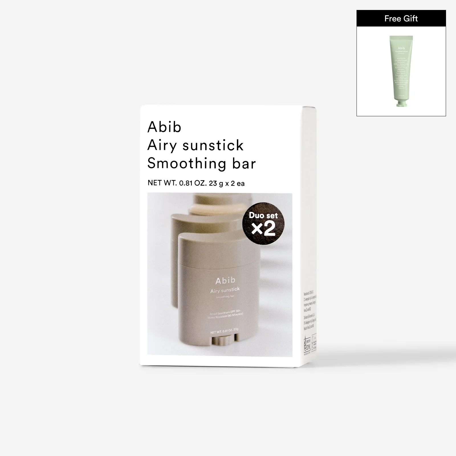 Abib Quick sunstick Protection bar (Clean beauty)