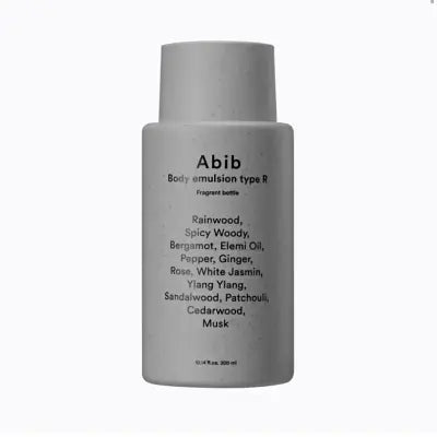 Abib Body emulsion type R fragrant bottle