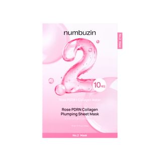 No.2 Rose PDRN Collagen Plumping Sheet Mask (10ea)
