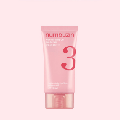 No.3 No Filter Tone-Up Sun Serum 02Glow