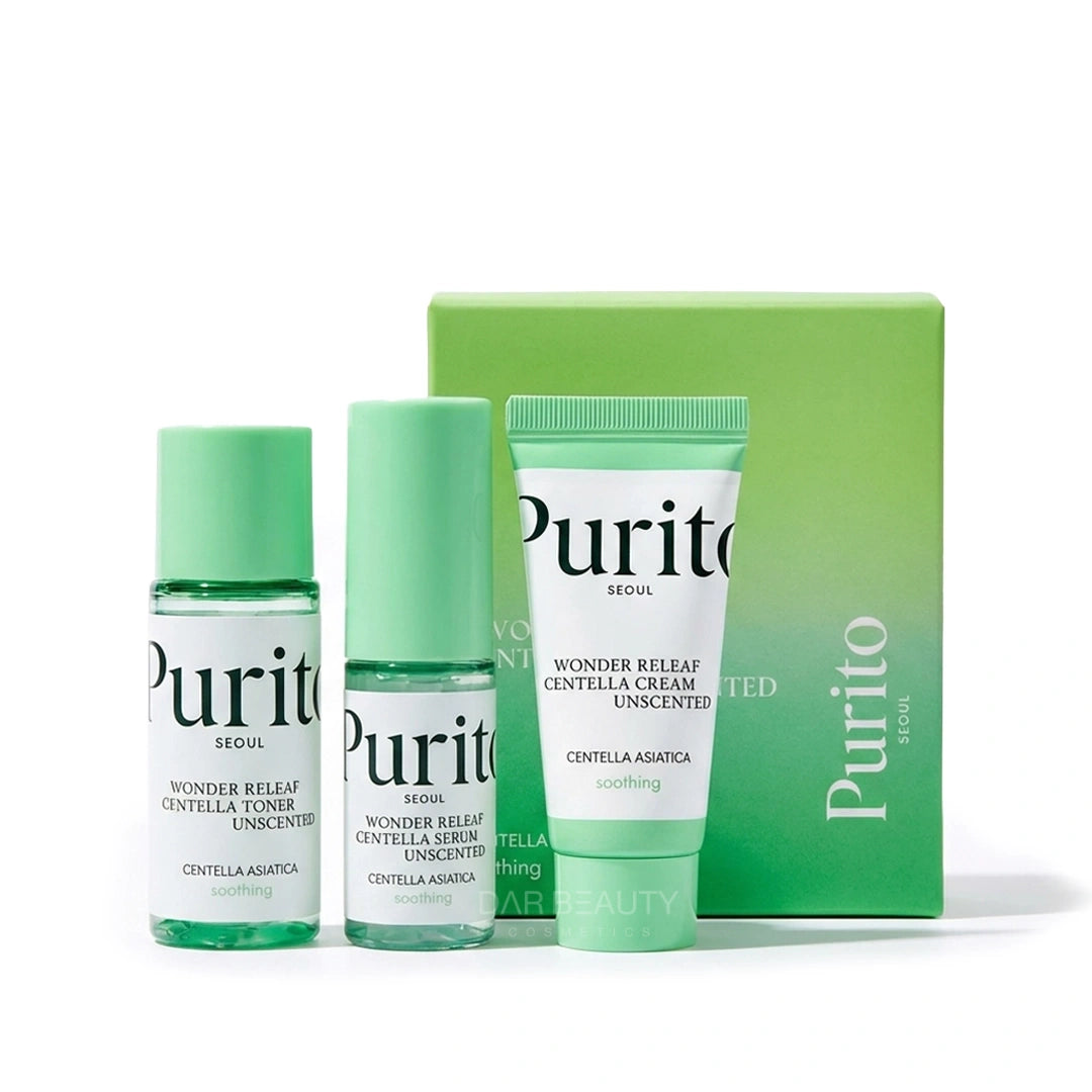 PURITO Wonder Releaf Centella Mini Kit Unscented