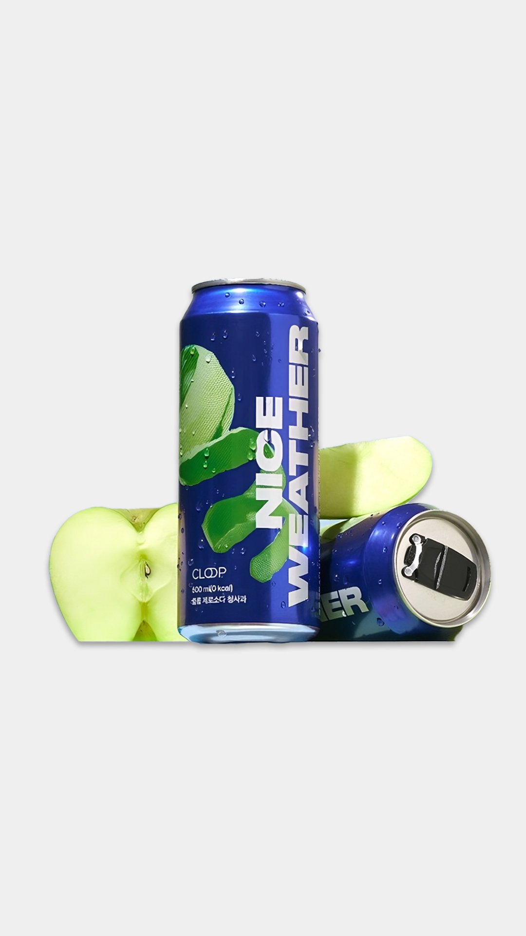 CLOOP Zero Soda 제로소다 Green Apple 청사과 (XO LID)
