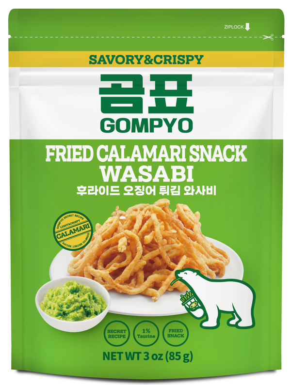 GOMPYO Fried Squid (Wasabi)