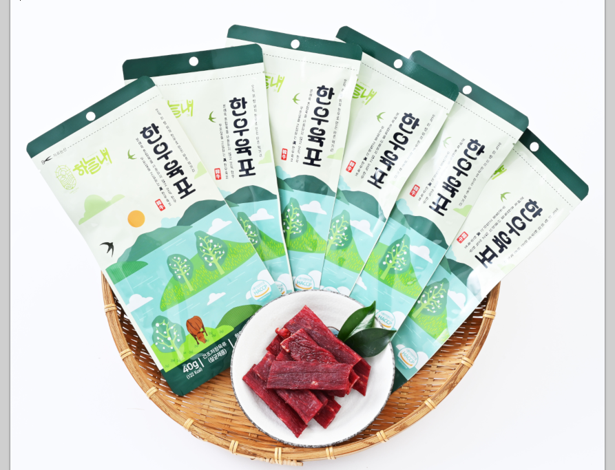 HANULNAE HANWOO YUKPO (KOREAN BEEF JERKY 100%) 40g