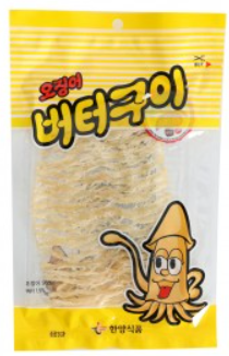 KCN SQUID BUTTER GRILLED SQUID(GOCHUJANG INCLUDED) 40g