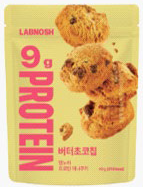 LABNOSH Protein Mini Cookie 프로틴 미니 쿠키 Butter Chocolate Chip 버터 초코칩