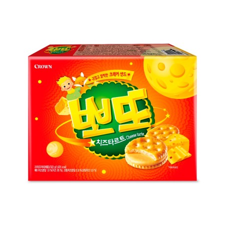CROWN PPOTTO CRACKER CHEESE TARTS 322g
