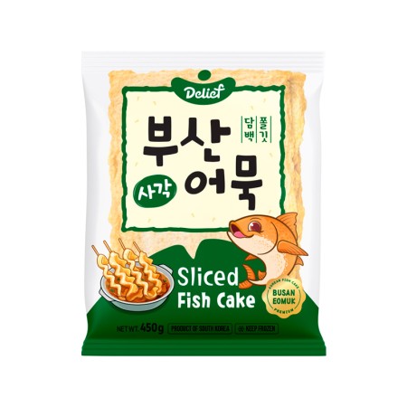DELIEF Busan Fish Cake Square (F) 450g x 20 EU certified