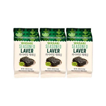 DELIEF Olive Oil Seasoned Laver HALAL 4.5g x 3p x 24