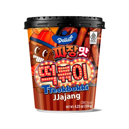 DELIEF Tteokbokki Cup Jjajang 120g x 30