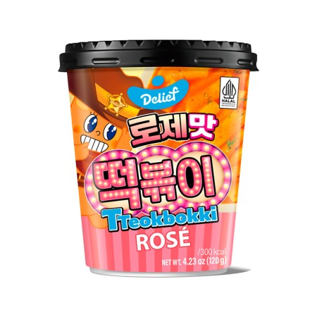 DELIEF Tteokbokki Cup Rose 120g x 30