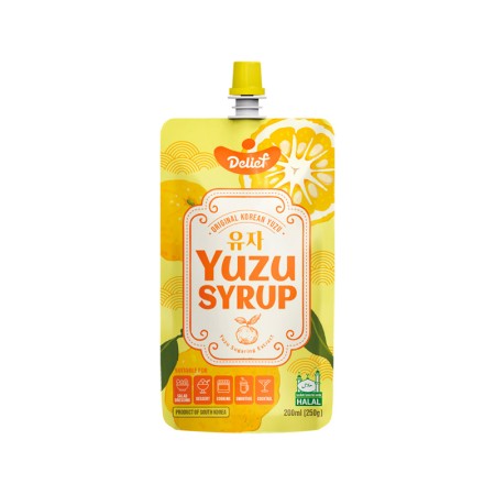 DELIEF Yuza Syrup 200ml x 16