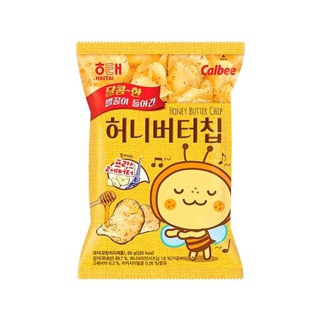 HAITAI HONEY BUTTER CHIP 60g