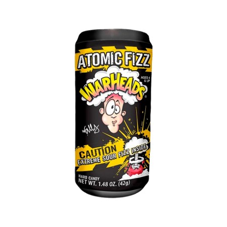 NAMU WARHEADS ATOMIC FIZZ EXTREME SOUR HARD CANDY 42g