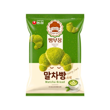 NONGSHIM BAKERY SNACK MATCHA BREAD 55g