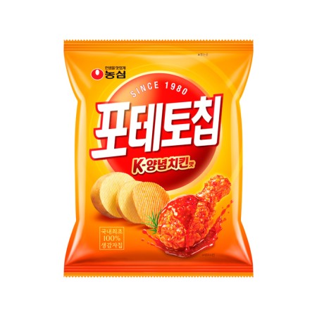 NONGSHIM POTATO CHIP K-SEASONED CHICKEN FLAVOR 50g