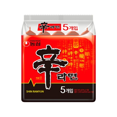 NONGSHIM SHIN RAMEN 120g*5