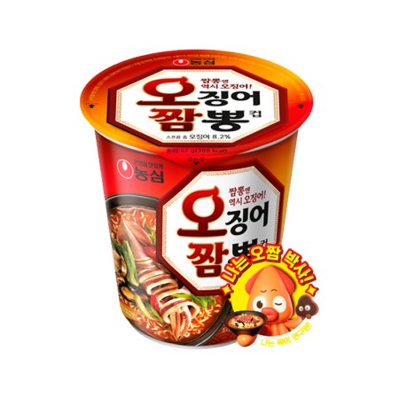 NONGSHIM Squid Champong Noodle Cup 67g