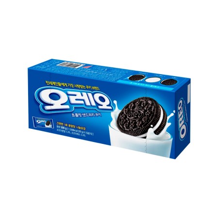 OREO CHOCOLATE SANDWICH COOKIE WHITE CREAM 300g