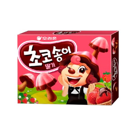 ORION CHOCOLATE MUSHROOM STRAWBERRY 45g