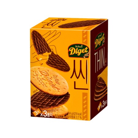 ORION DR.YOU DIGET THIN CHOCO CRACKER 84g