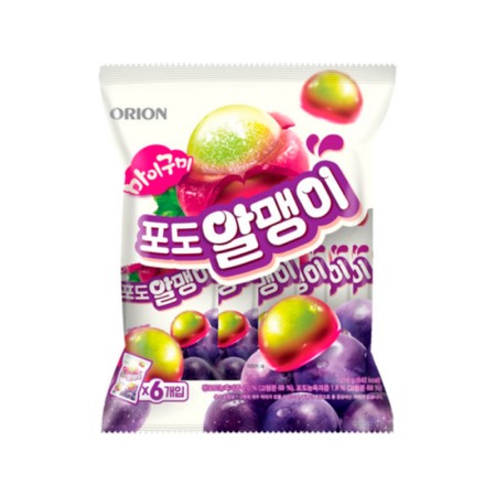 ORION GRAPE KERNELS JELLY 216g (36g*6)