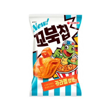 ORION TURTLE CHIP CARAMEL POPCORN FLAVOR 108g