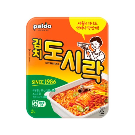 PALDO LUNCH BOX KIMCHI NOODLE 86 g