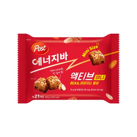 POST ENERGY BAR ACTIVE MINI 210g