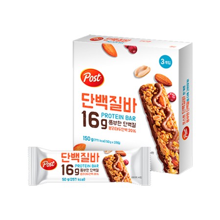 POST PROTEIN BAR 150g (50g*3)