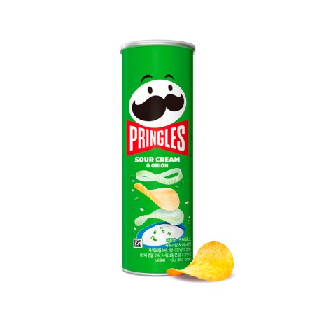 PRINGLES SOUR CREAM & ONION 110g
