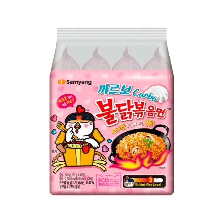 SAMYANG BULDAK RAMEN CARBONARA 130g*4