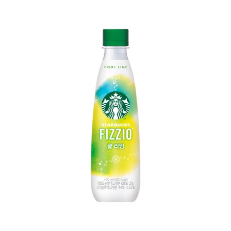 STARBUCKS FIZZIO COOL LIME 400ml