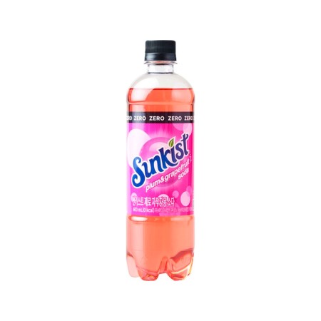 SUNKIST PLUM GRAPEFRUIT SODA 600ml